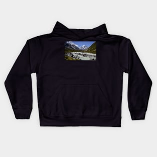 Rush Hour at Mount Cook Kids Hoodie